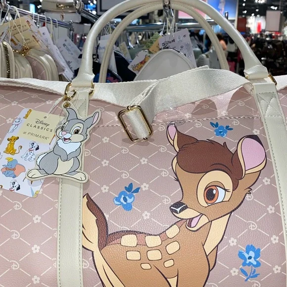 Disney Bambi Blush Weekender Bag  From Primark NWT - Picture 5 of 8